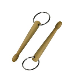 Hang With Style Drumstick Keychain